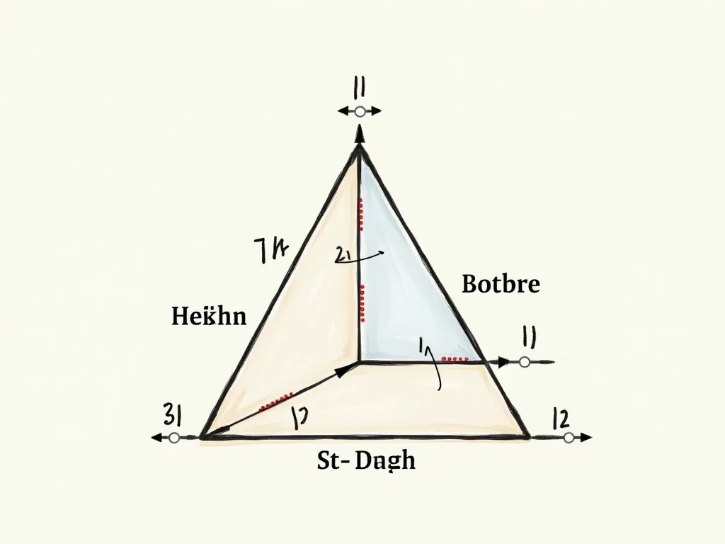 Höhen Im Dreieck Berechnen